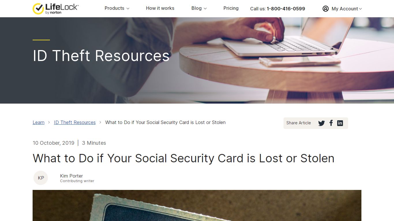 What to Do if Your Social Security Card is Lost or Stolen - LifeLock